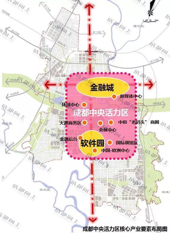 大源核心商务区,大源cbd核心区夜景