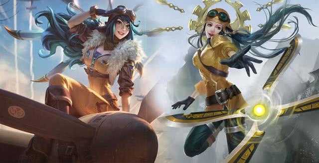 LOL刀妹五款皮肤全更新，夜刃最酷炫，冰霜之刃不如从前