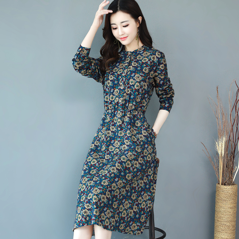 一条棉麻裙子,让你的气质跟春天更配哦,赶紧来看看