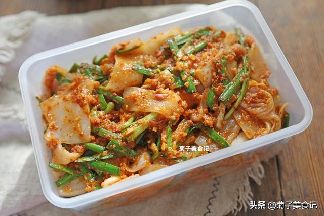 简单韩式泡菜的制作方法,韩式泡菜的制作方法大全