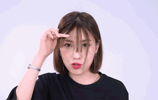 没刘海显凶怎么办,没有刘海尴尬期怎么处理简单好看