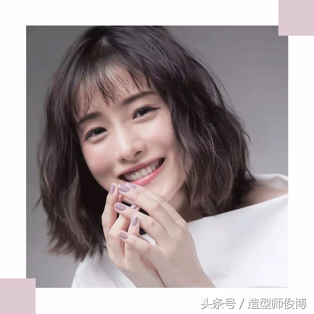 最瘦脸的三款短发,40岁的瘦脸减龄发型短发