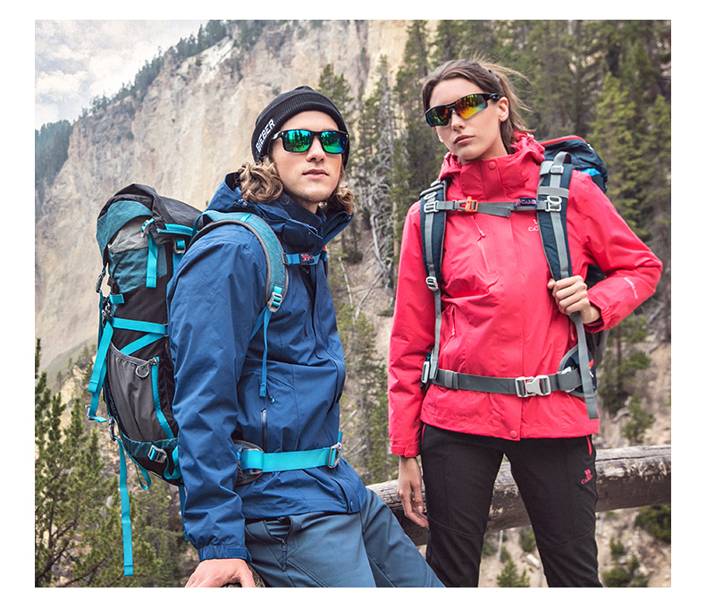 骆驼冲锋衣防水防风加绒加厚,骆驼防水冲锋衣软料冲锋衣