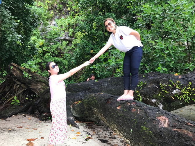 闺蜜一起游东湖公园,跟闺蜜一起去观光大海