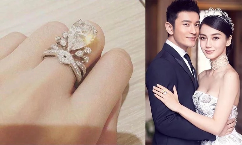 八卦一下明星的婚戒和钻戒,明星结婚钻戒大比拼