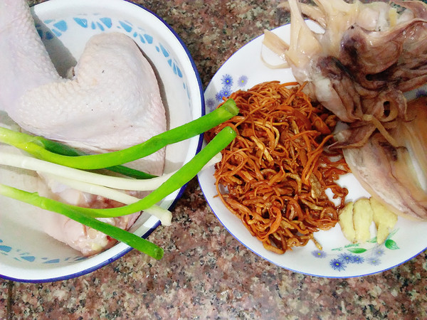 墨鱼银耳鸡汤的做法大全家常,墨鱼鸡肉鸡腿菇煲汤的做法大全