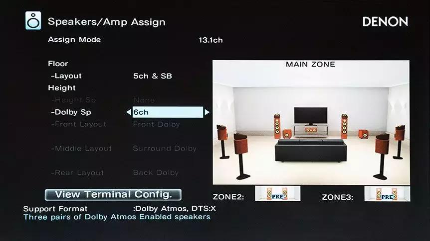 视频测评|享受DenonAVC-X8500H天龙首款13.2声道影院功放
