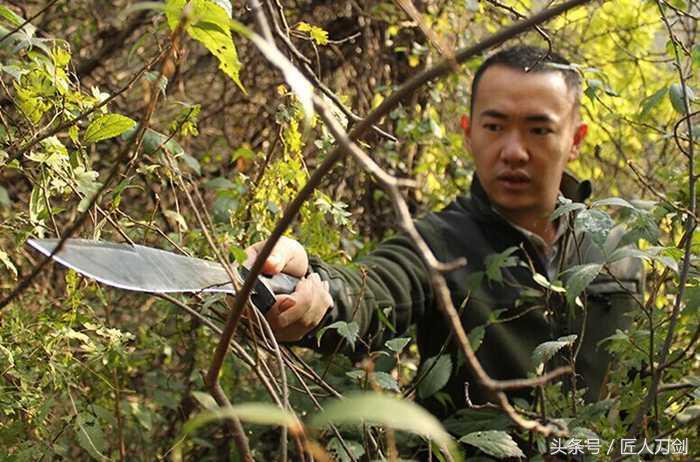 户外猎刀生存,高级户外生存开山刀