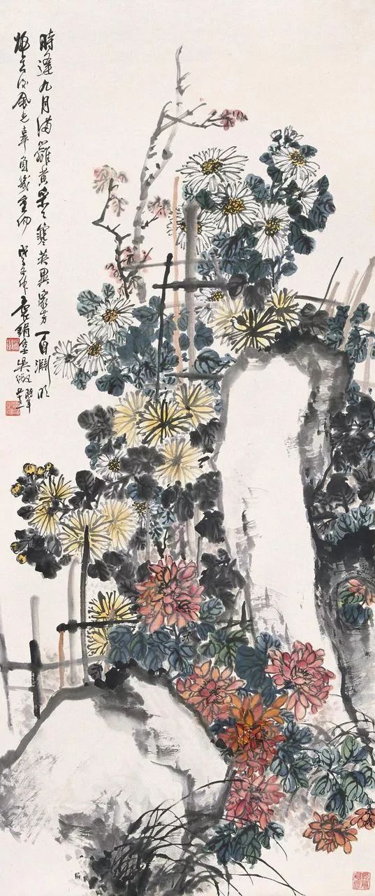 写意山水花鸟画精品欣赏,吴待秋山水画精品欣赏图文
