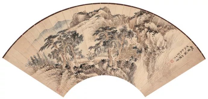 写意山水花鸟画精品欣赏,吴待秋山水画精品欣赏图文