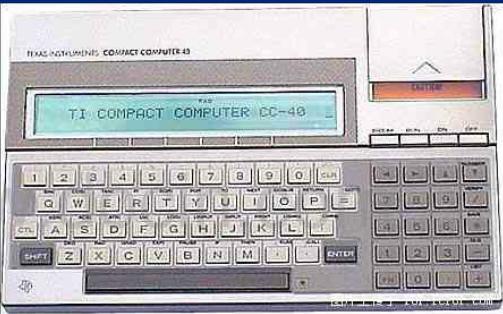 笔记本电脑发展史,笔记本电脑的历史和分类