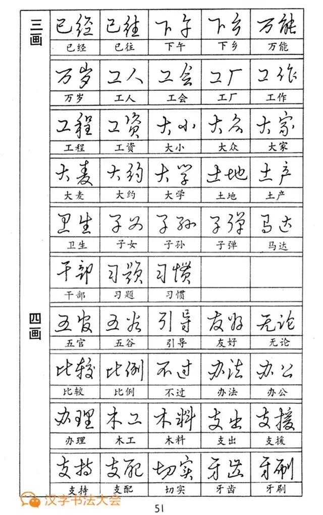 钢笔字行楷草字怎么写好看,怎样快写钢笔字