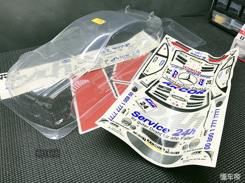 超人继续分享KYOSHOTF7的新车壳