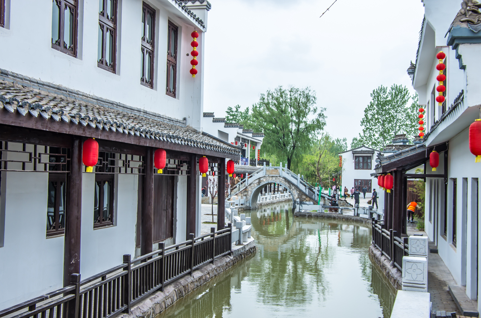 陕西的江南水乡,渭南小江南竹溪里