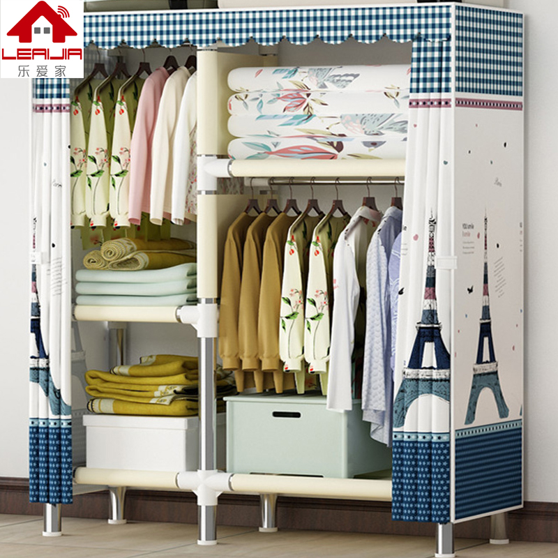 怎样挑选家用简易衣柜,哪款布衣柜比较结实耐用