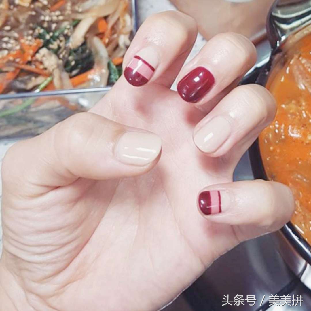 新手必备美甲教程你学会了吗,初学者也可以轻松上手的美甲款式