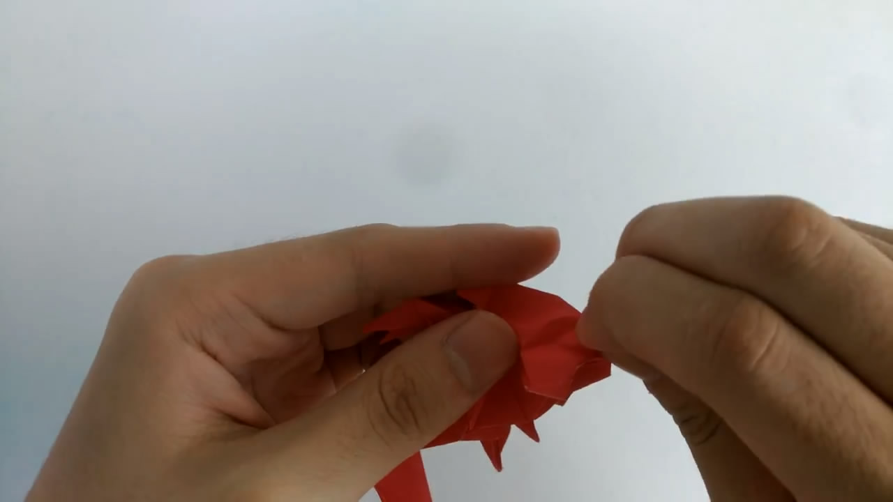 折纸蛇妖手工,蛇妖折纸