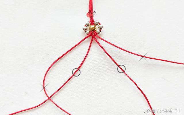 用细的红绳怎么做戒指,最近很火的手工蝴蝶结戒指
