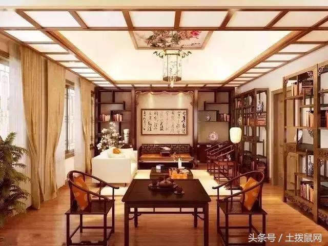 禅意中式吊顶,中式吊顶古韵