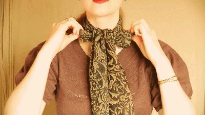 丝巾怎样系才好看？系法好胜过买几百件配饰