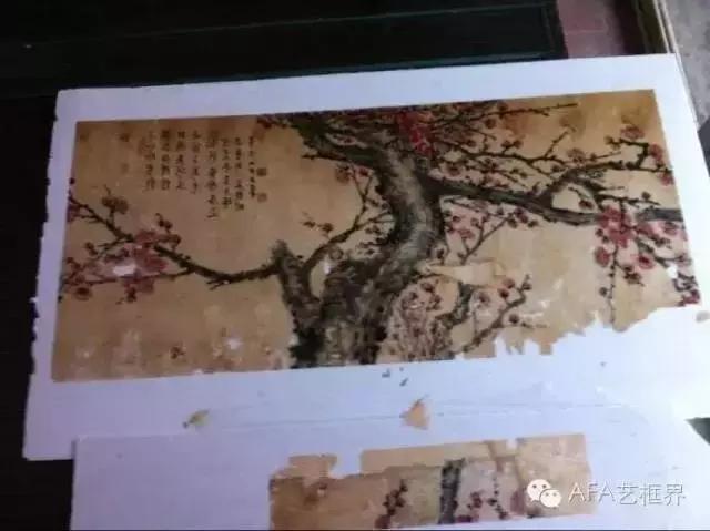 国画装裱的方法与价格,国画损毁获赔300万
