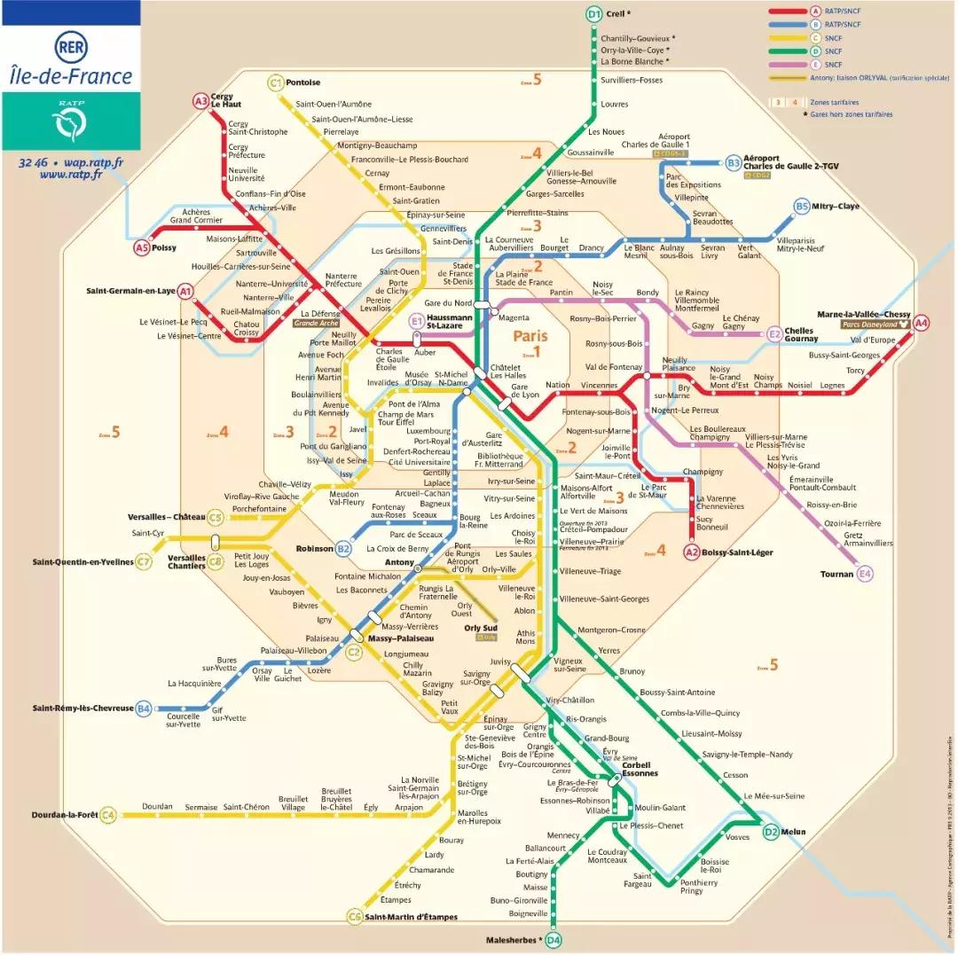 拒绝晕头转向！助你顺利出行的巴黎实用信息！