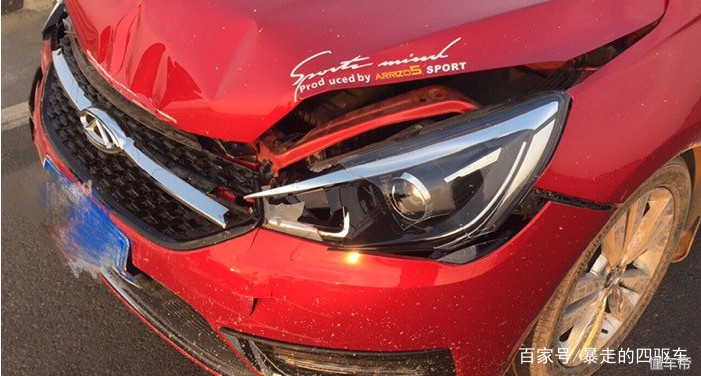 奇瑞艾瑞泽5碰撞结果,奇瑞16款艾瑞泽五碰撞