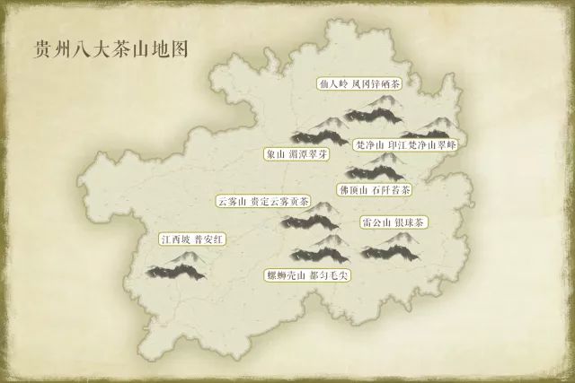 四月寻茶|除了云南普洱、西湖龙井，别小看贵州的这八道茶！