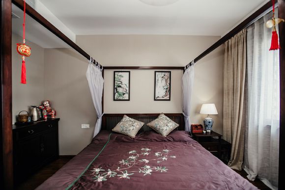 还是专业的拍的好看，新中式美家已入住2个月了，两个字完美！