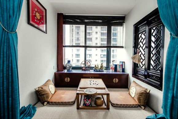 还是专业的拍的好看，新中式美家已入住2个月了，两个字完美！