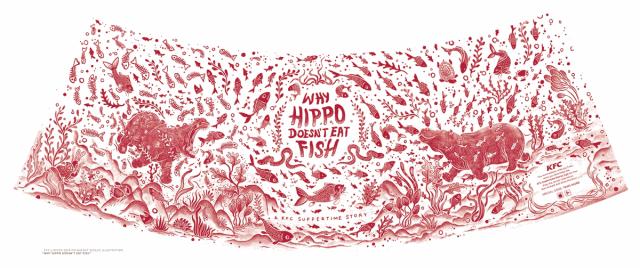 肯德基以前的包装和现在的包装,肯德基包装变化史