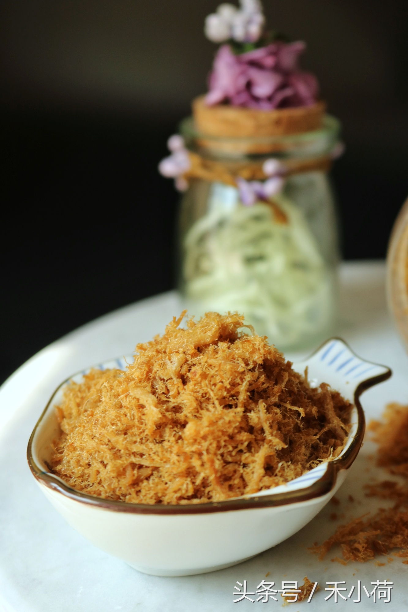 自制鸡胸肉肉松怎么蓬松不发硬,自己做的肉松为什么干干的不蓬松