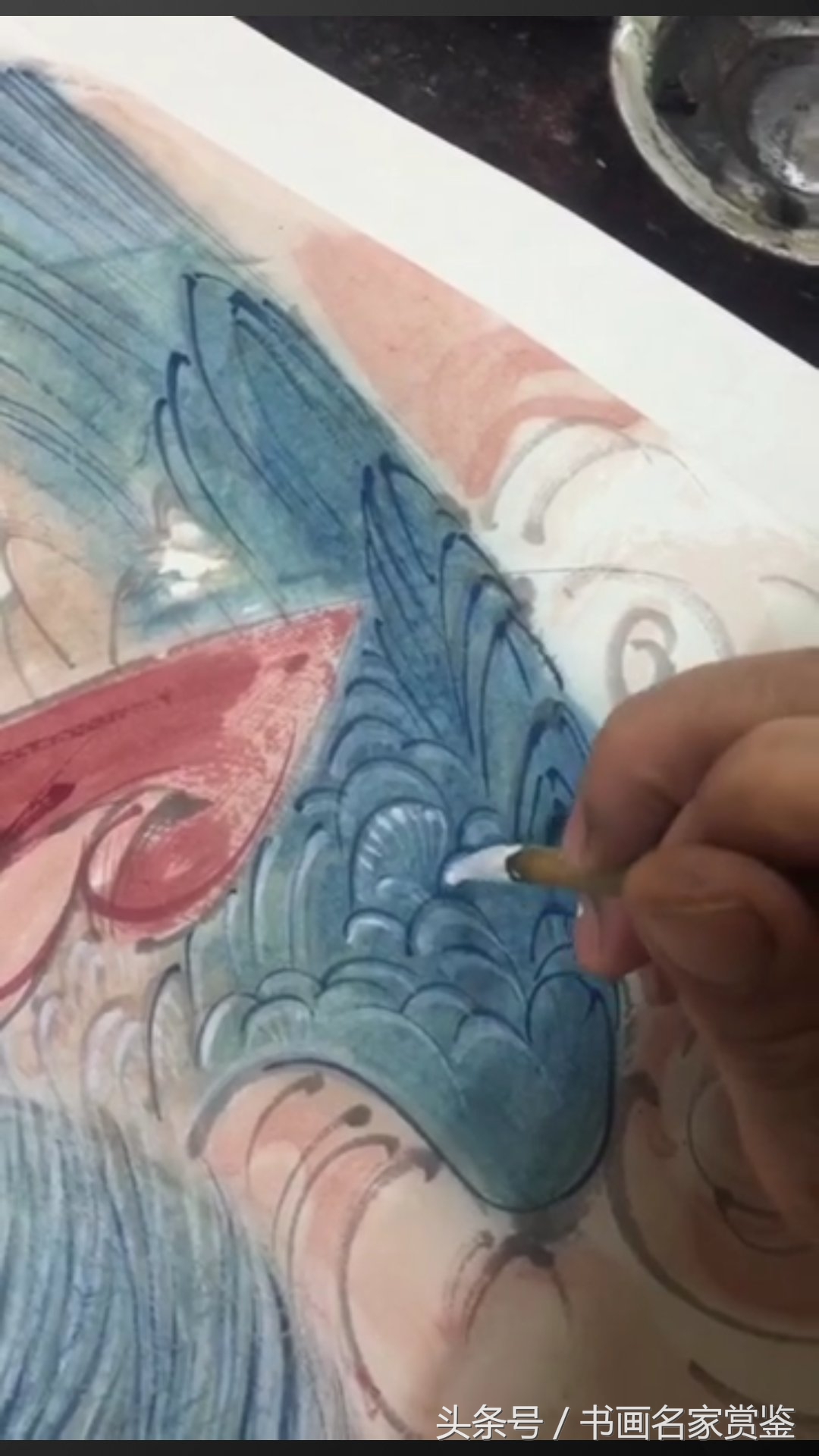 中国名家画凤凰作品欣赏,画家晁谷先生作品高清