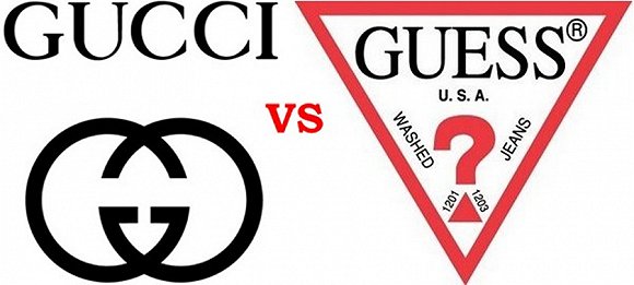 gucci和guess的纠纷,gucci的双g之争