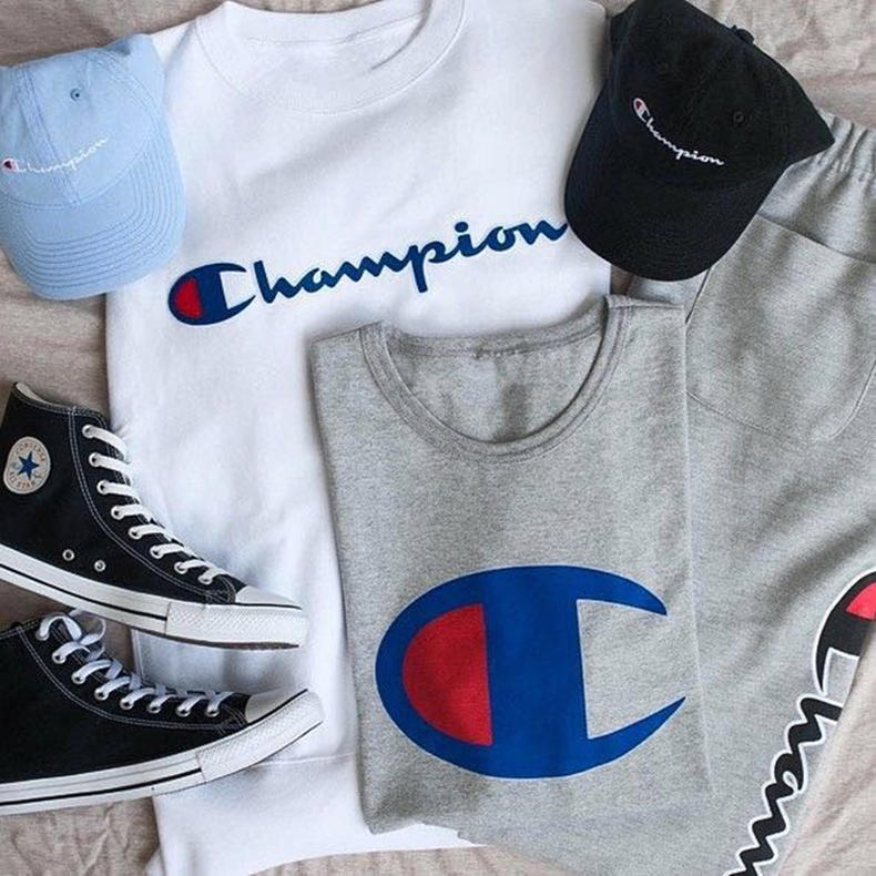 第一件连帽卫衣,champion卫衣连帽加绒