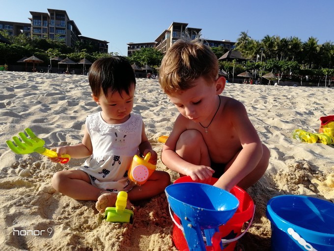 碧海蓝天椰风海韵旅行,碧海蓝天三亚亲子游攻略