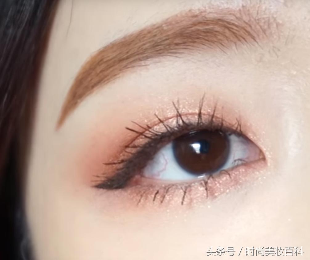 单眼皮肿眼泡清爽眼妆教程,初学者单眼皮小眼睛清爽眼妆