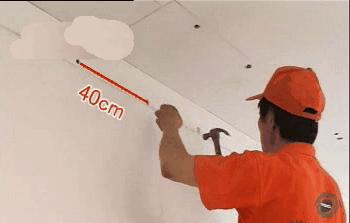 天花吊顶扇灰步骤,扇灰吊顶顺序