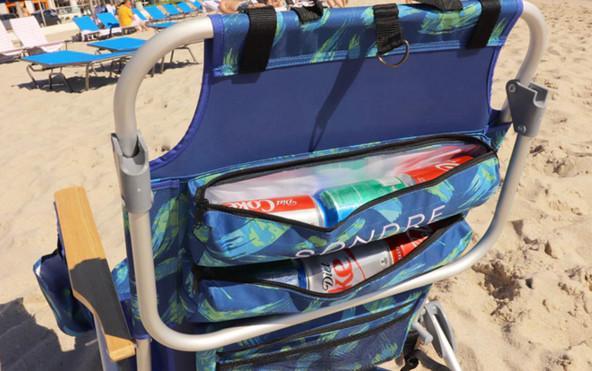 可以变成躺椅的椅子,能在沙滩上坐的折叠椅