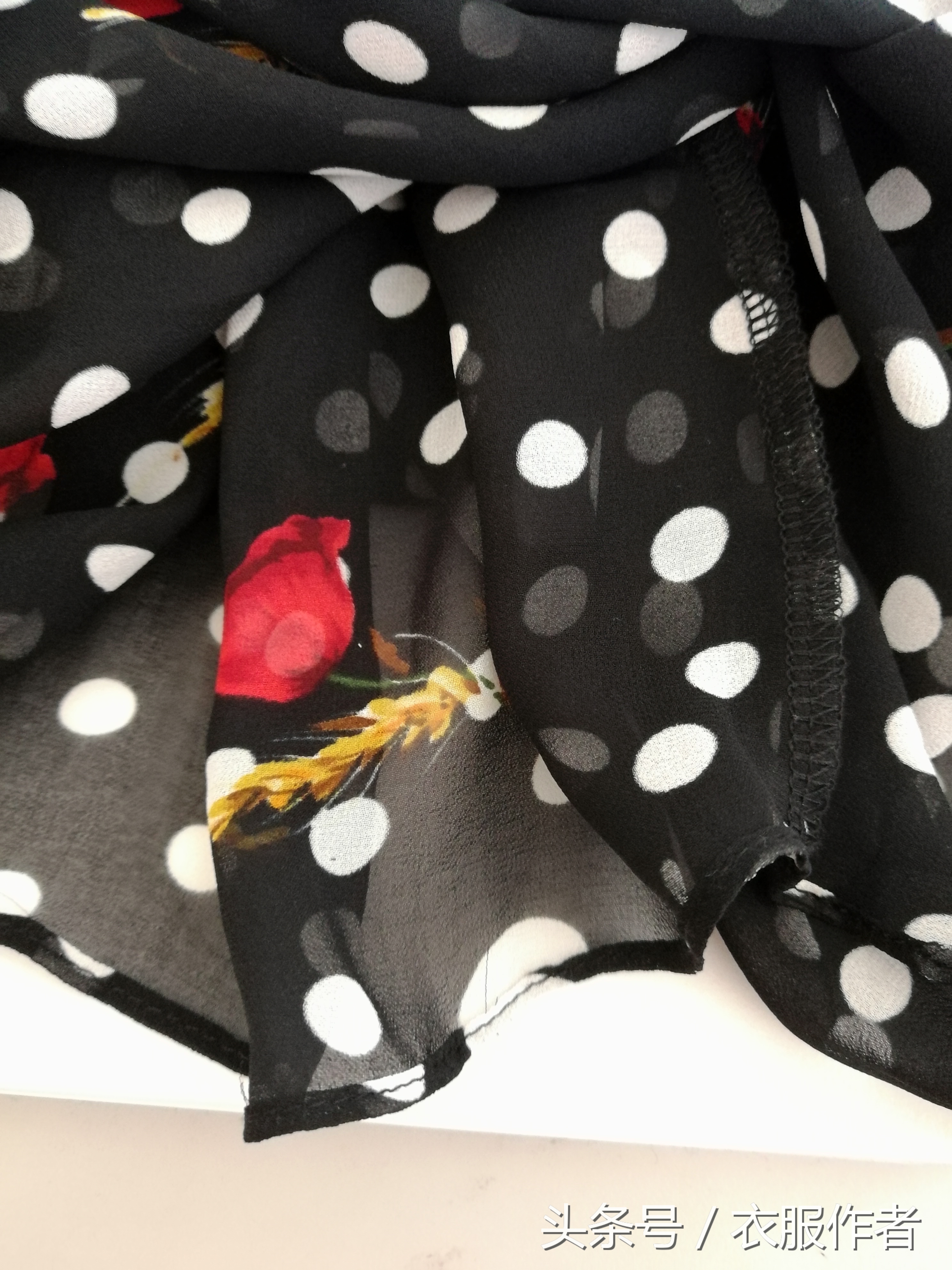 雪纺a字连衣裙裁剪视频,连衣裙裁剪图大码