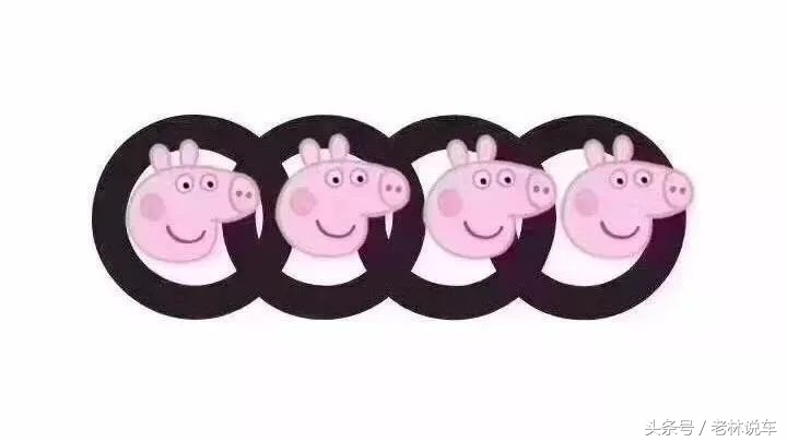 汽车后面为什么会放小猪佩奇,汽车车身贴纸图小猪佩奇