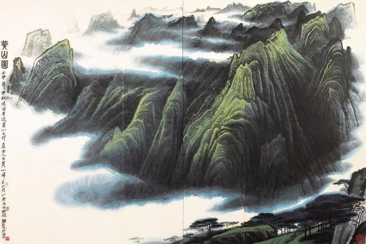 张长韶水墨山水画欣赏,张凭山水画教学