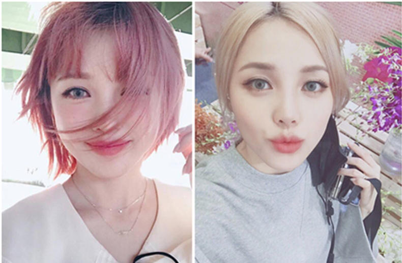 喜欢美瞳的妹子有福啦，学学百变pony，这教科书级别的瞳色搭配