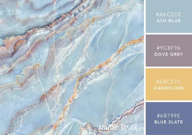 相见恨晚的色彩搭配,两种好看的颜色搭配