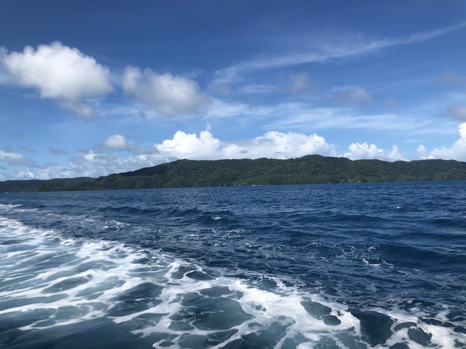 帕劳的海景风光给人美的享受,帕劳的海洋和沙滩风景图片