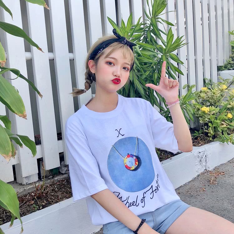 可爱卡通显胸t恤,卡通t恤印花图案