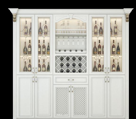 3dmax怎么画玻璃酒柜,新中式酒柜装饰柜组合3d模型