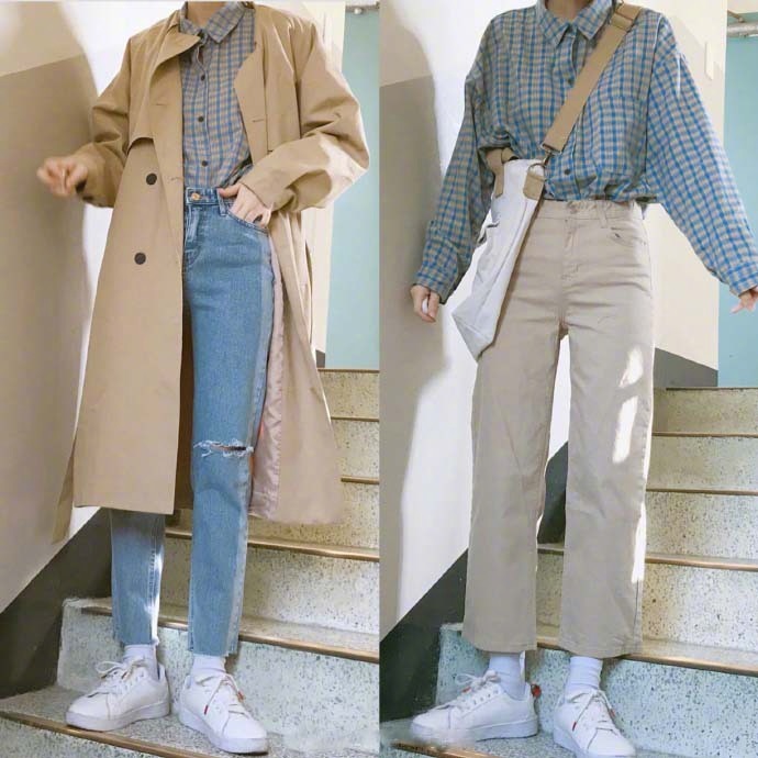 小清新袜子中筒袜怎么搭配,袜子都不穿还穿秋裤