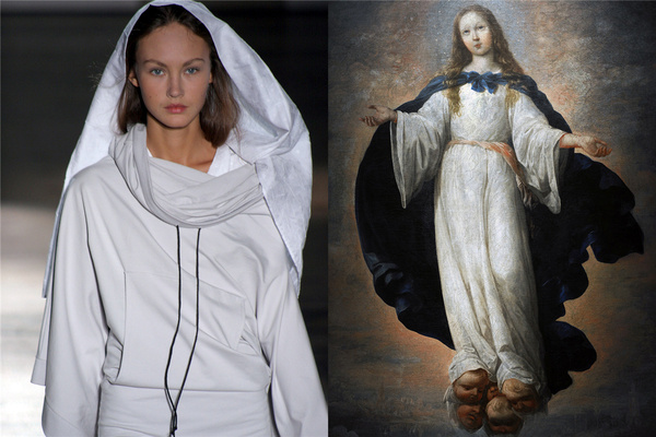 宗教元素与时尚的完美结合 (宗教仪式的象征)