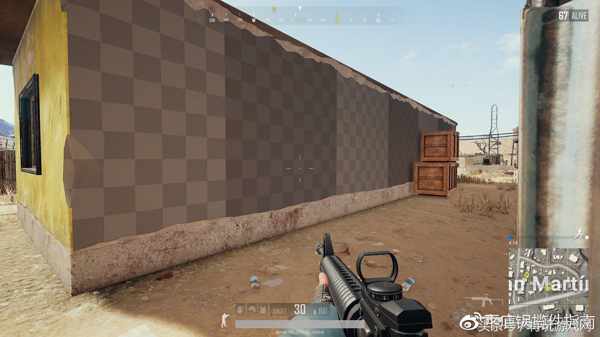 绝地求生沙漠地图介绍视频,绝地求生沙漠小地图碉堡